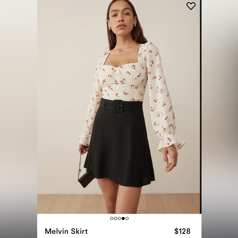 Reformation Melvin skirt, size 2